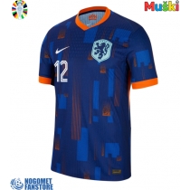 Nizozemska Jeremie Frimpong #12 Gostujuci Dres EP 2024 Kratak Rukav